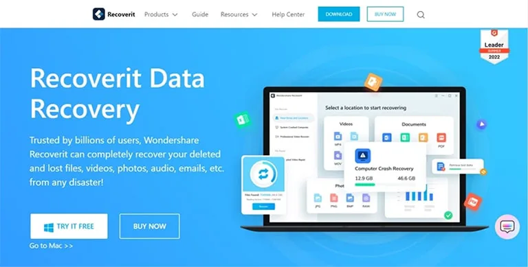 Wondershare Recoverit Wondershare Recoverit