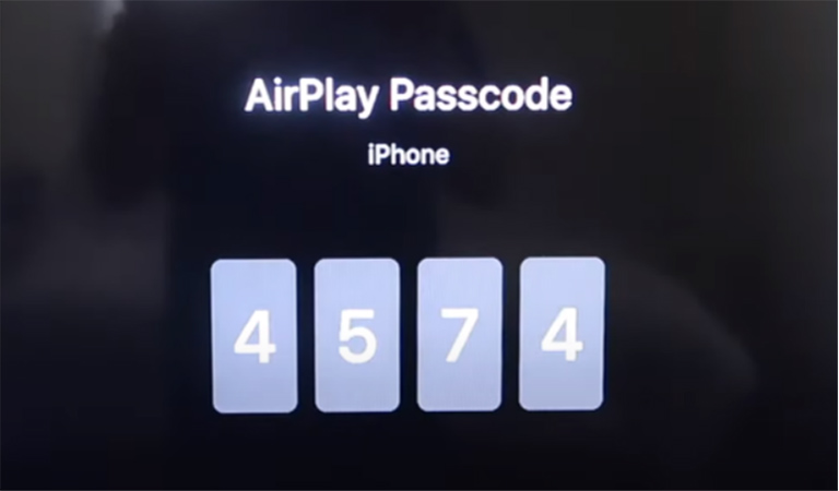 Airplay Passcode