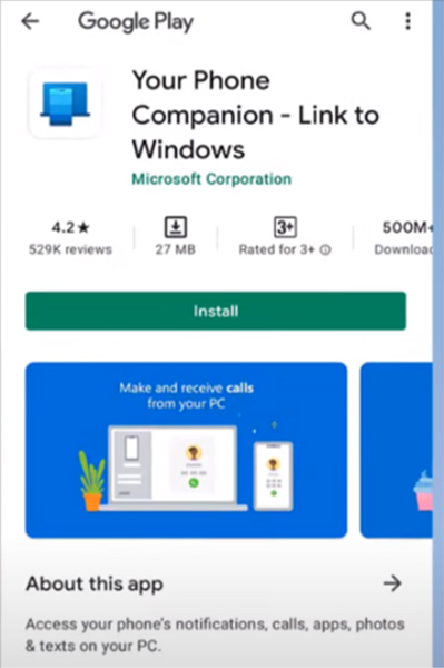 Google Play Link To Windows