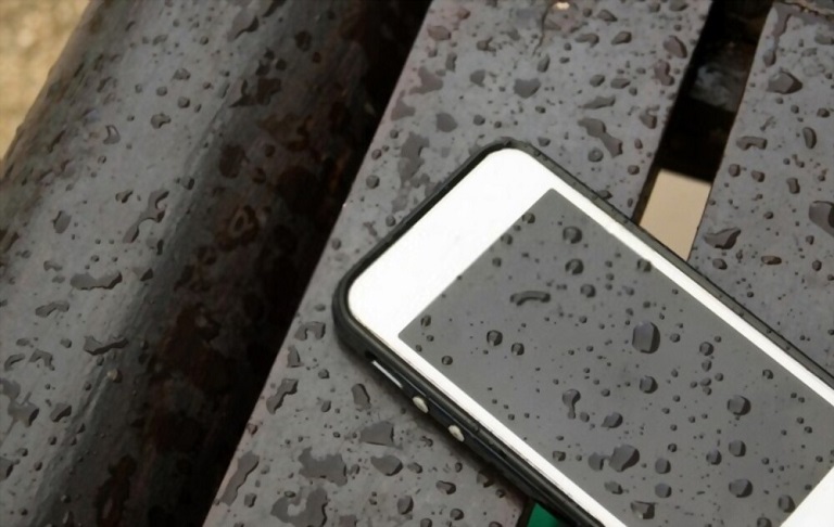 Phone Wet From Rain