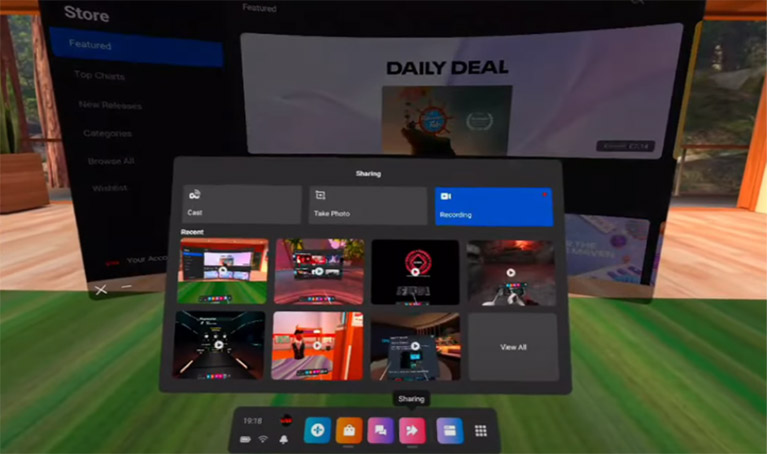 Share Oculus Quest