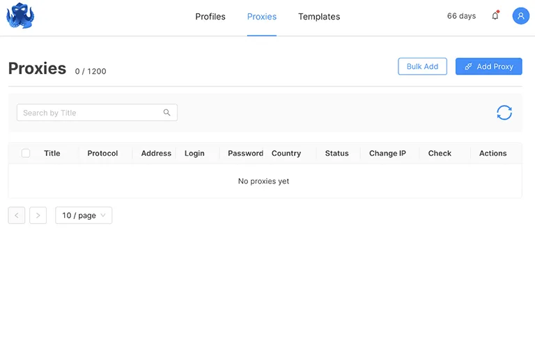 Available Proxies Available Proxies