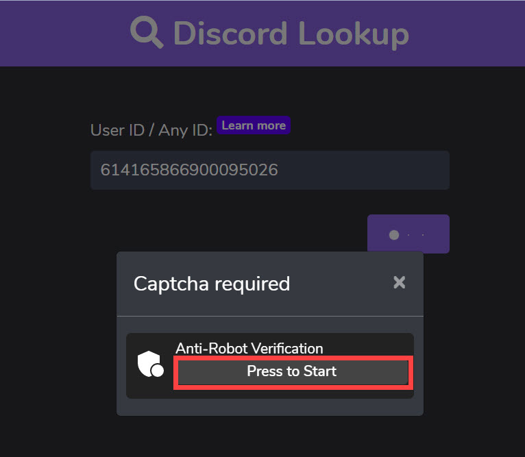 Captcha Verification