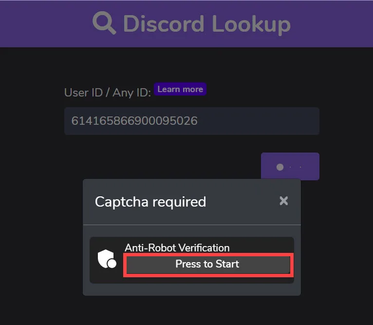 captcha verification