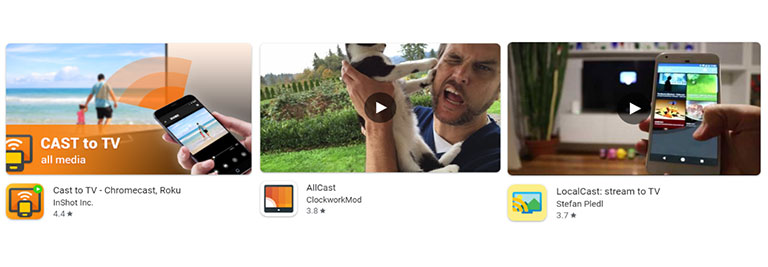 Cast To Tv Allcast And Localcast Apps