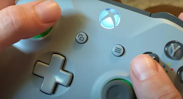 Hold Down Xbox Button Hold Down Xbox Button