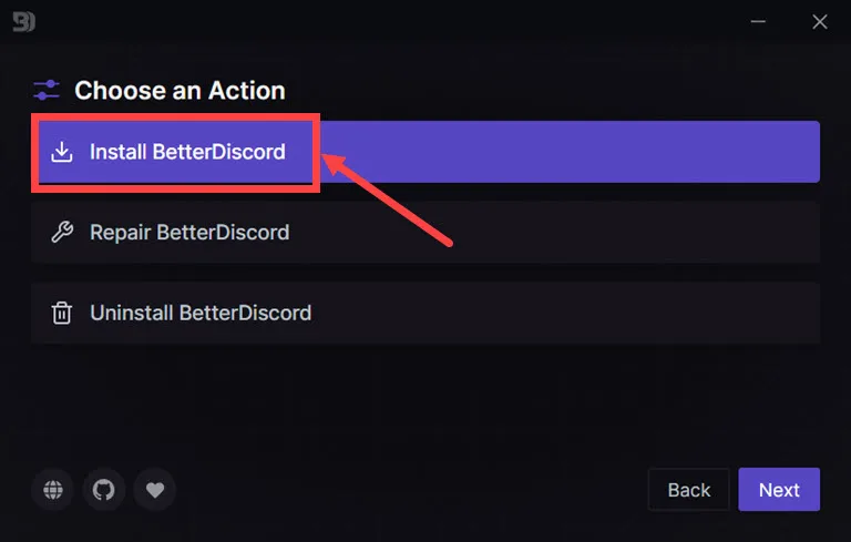install betterdiscord