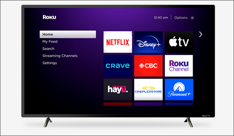 Roku Home Screen