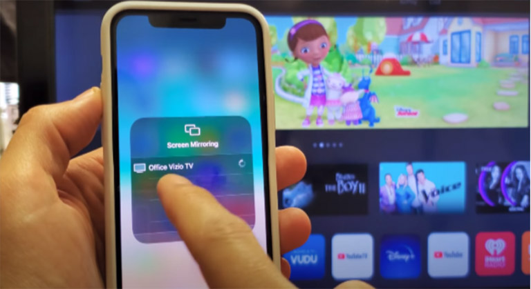 Screen Mirroring On Iphone - Vizio Tv