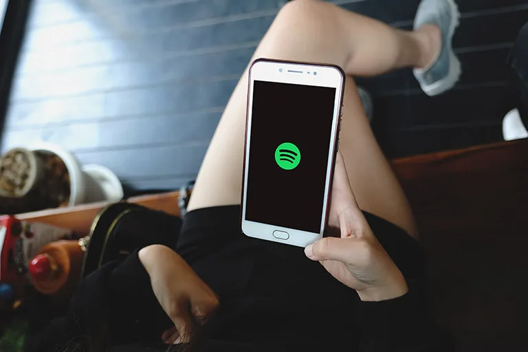 Spotify on Phone Spotify on Phone