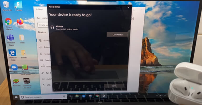 Airpods Pairing Done