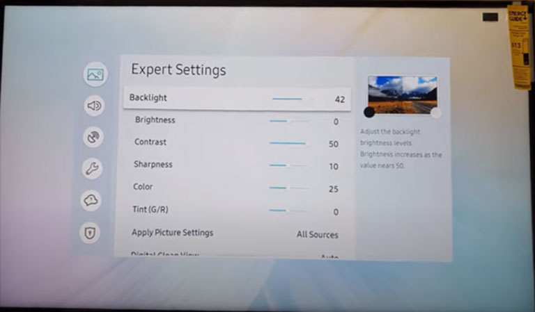 Click Expert Settings