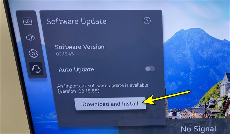 Download And Install Button