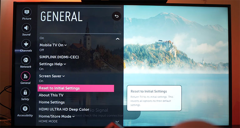 Perform A Factory Reset On Lg Tv
