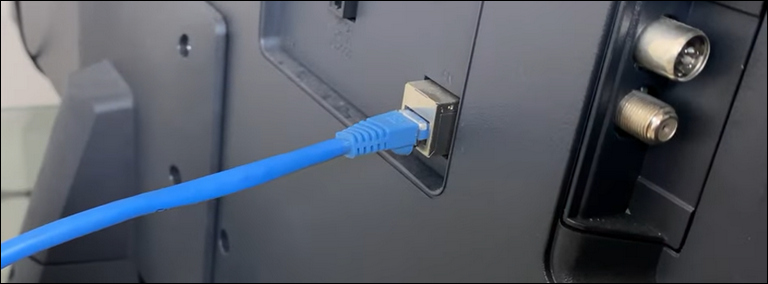 Use Ethernet Cable