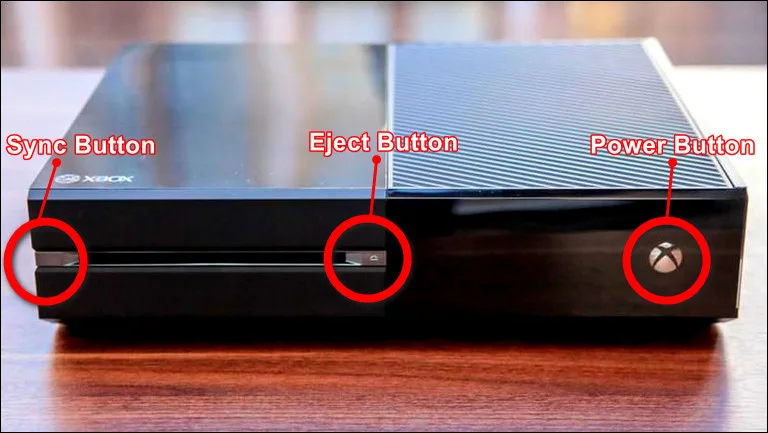 Press and Hold Sync & Eject & Power Buttons