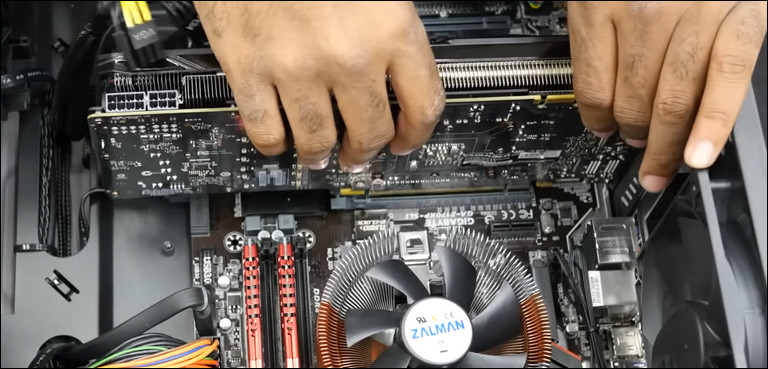 Take Out Your Graphics Card From Its Slot
