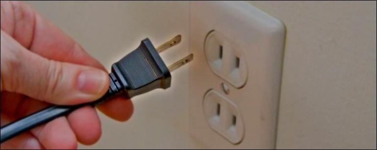 Turn Off And Unplug Your Tv From The Power Outlet