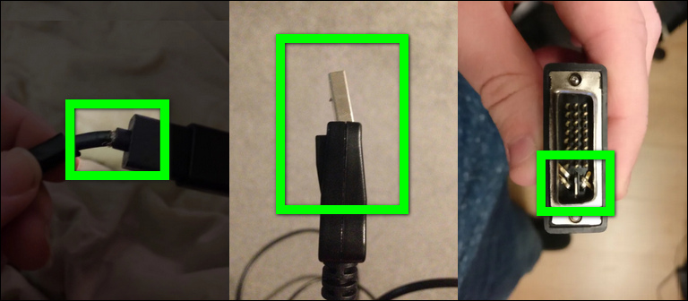 Unplug The Display Cable And Examine It Visually For Any Signs Of Wear And Tear