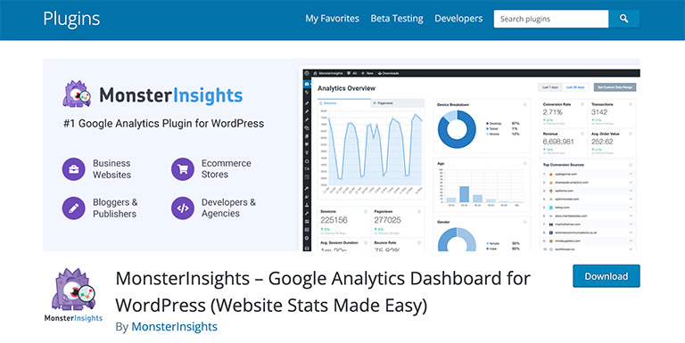 Google Analytics For Wordpress