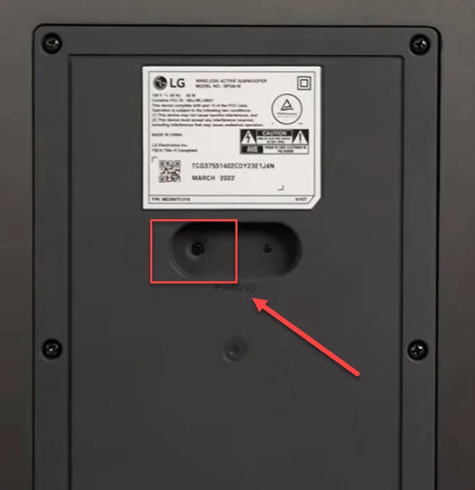 Press Pairing Button Press Pairing Button