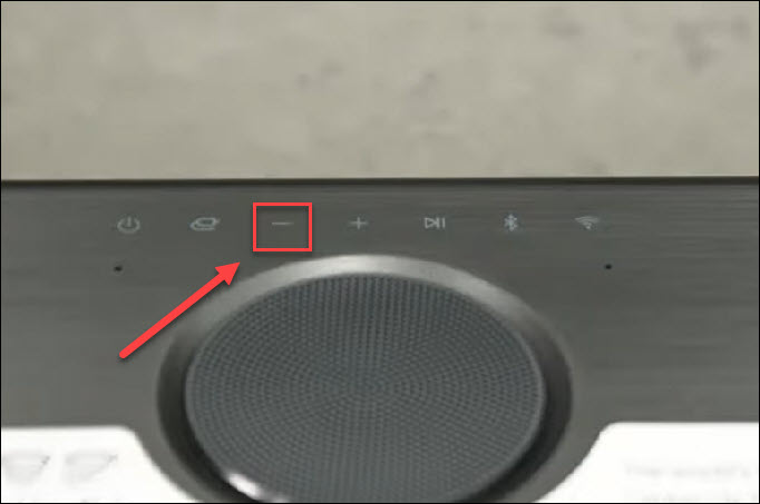 Reduce Soundbar Volume