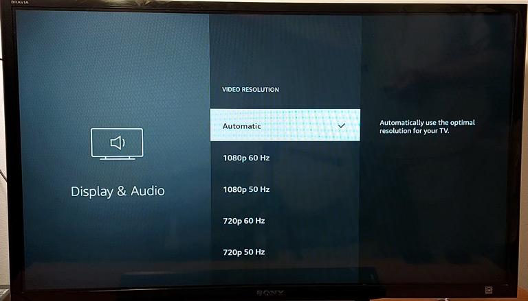 Select The Video Resolution That Works Perfectly For Your Old Tv