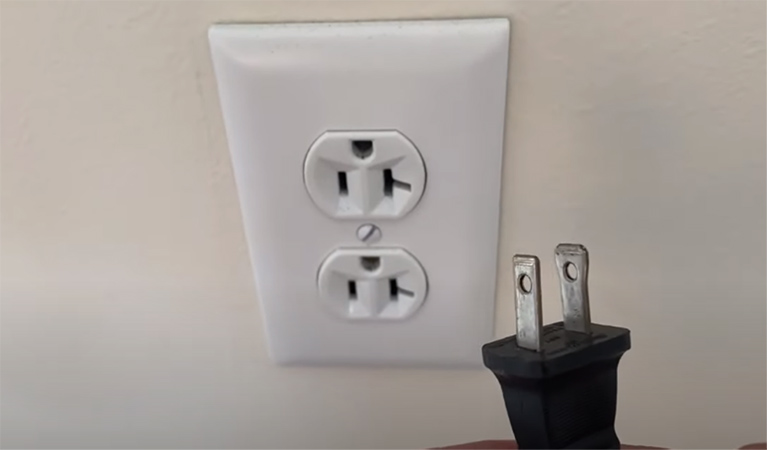 Unplug From Wall Outlet