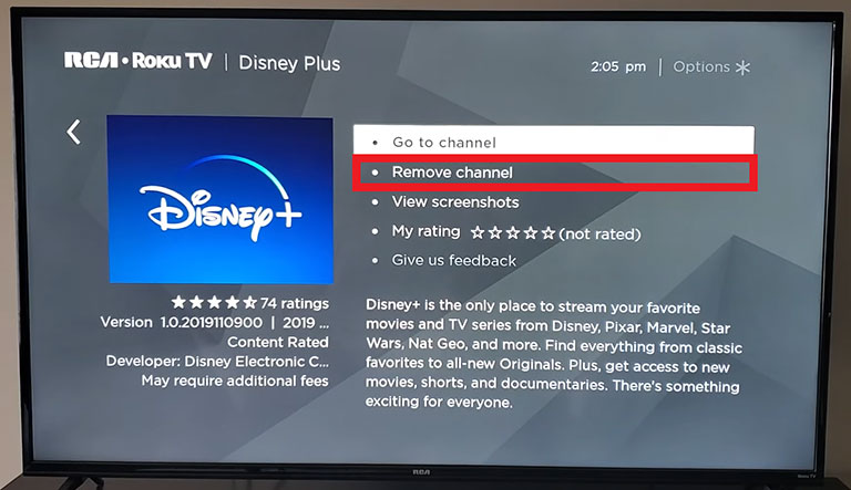 Remove The Disney Plus App