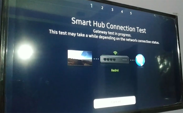 Run The Smart Hub Connection Test