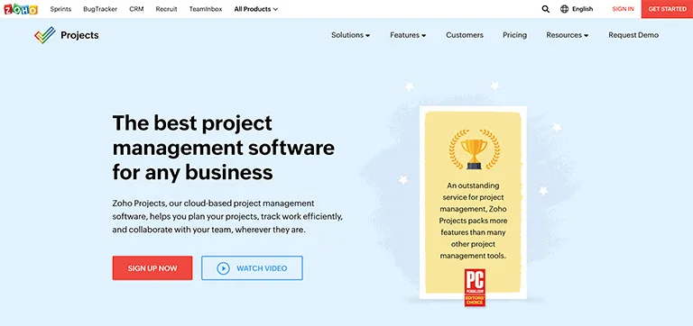 Zoho Projects Zoho Projects