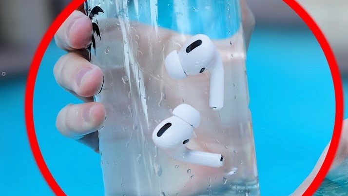 Airpods упали в воду