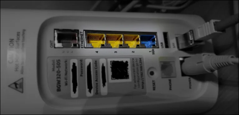 Ethernet Ports on Router