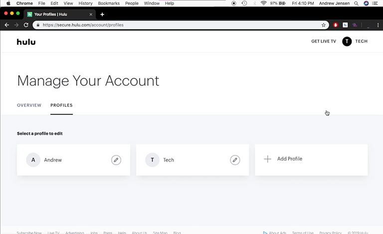 Switch Hulu Profiles For Macos And Windows