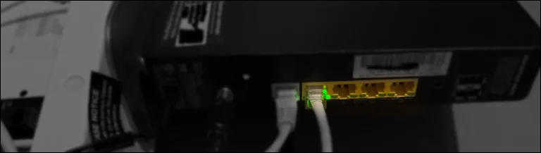 Ethernet Cable Should Be Securely Plugged Into the Ethernet Port