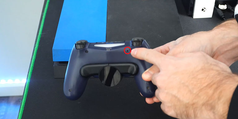 The Reset Button On A Ps4 Controller