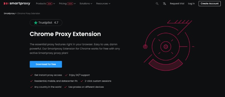 Smartproxy Chrome Extension