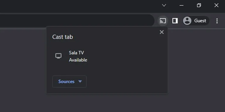 Chromecast to TV Steps Chromecast to TV Steps