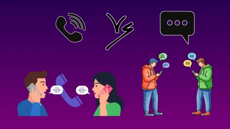 Calls Vs Messaging Statistics