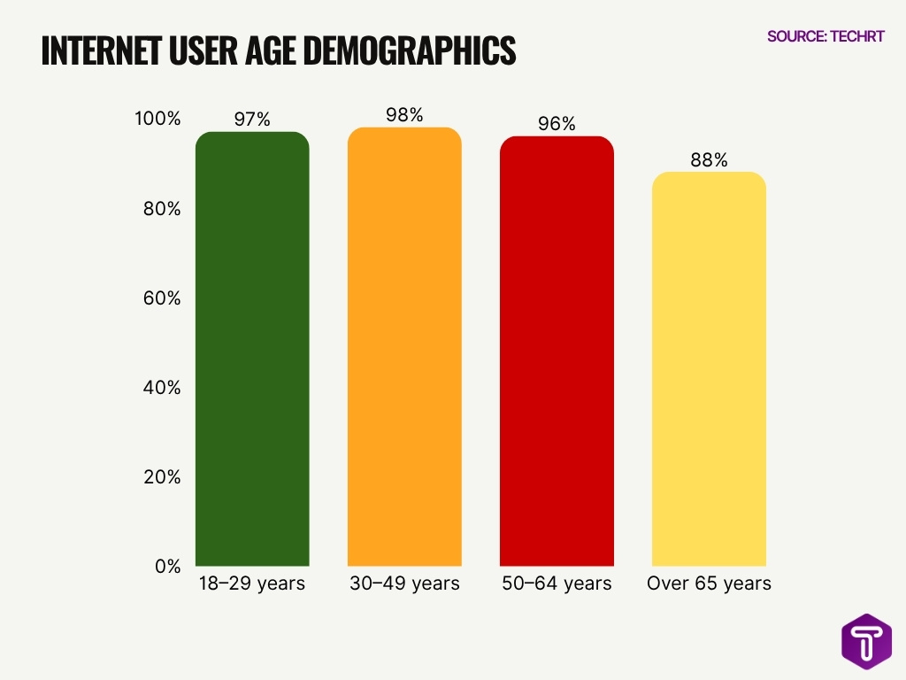 Internet User Age Demographics
