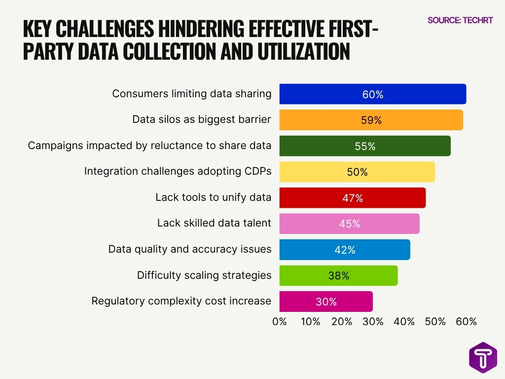 Key Challenges Hindering Effective First Party Data Collection And Utilization